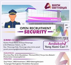 Bancassurance specialist (bas) representative bni life yang akan ditempatkan di cabang bank bni bertugas melakukan pemasaran produk bancassura. Lowongan Kerja Bank Nganjuk Zona Ilmu 2