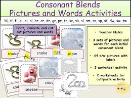 The english language is not a language, where each letter has only one sound (c. Consonant Blends Bundle Initial Beginning And Final Consonant Blends Worksheets Activities Flashcards Presentations Lesson Plans Teaching Resources