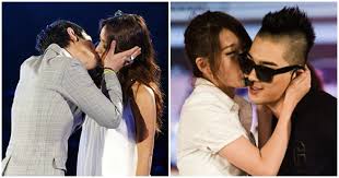 Bts's jungkook and lovelyz's yein. 10 Gifs Showing Moments Where K Pop Idols Kissed On Stage Koreaboo