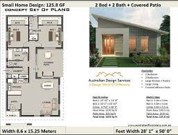 Small House Design Under 1200 Sq Foot House Plan Or 109 3 M2 Etsy In 2021 House Plans Australia Small House Design Bedroom House Plans