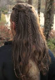 If you are in a hurry and have no time and want to look still pretty, make a simple bun and secure it well. Braid Men Long Hair Novocom Top