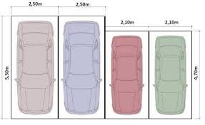 Ukuran ukuran kereta adalah panjang 20.920 mm dan lebar 2.990 mm, dianggap cukup pantas untuk meyusun 4 kursi penumpang per baris ditambah bobot kereta lebih berat dibandingkan kendaraan transportasi lain dari sudut perbandingan satuan penumpang. 15 Ide Ukuran Parkir Arsitektur Garasi Desain