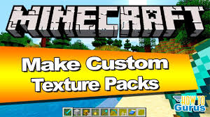 How To Make A Custom Minecraft Texture Pack Minecraft Resource Pack For Minecraft Java Edition Youtube