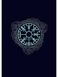 Vegvisir Spiral Notebook By Raidho Viking Tattoos Norse Tattoo Rune Tattoo
