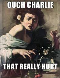 Pin By Chloe Aspden On Contemporary Art People Y U No Have Irony Caravaggio Paintings Michelangelo Caravaggio Baroque Painting