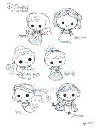 Dibujos Animados De Chibi Para Colorear Princesses By On Spcaa Info Princesas Disney Dibujos Dibujos De Personajes De Disney Princesas Dibujos