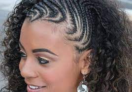 Semi Cornrows Hairstyle Cornrow Hairstyles Natural Hair Styles Girls Cornrow Hairstyles