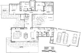 1st Floor Plan Image Of Ultra Modern H Shaped Two Story House Plans Modern Floor Plans Modern Style House Plans