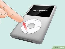 Just press the play/pause button until the screen turns black.then slide right the hold switch to prevent it from reactivating. How To Turn Off Your Ipod Classic 11 Steps With Pictures