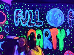 Full Moon Party Paris Moon Party Ideas Glow Birthday Party Full Moon Party