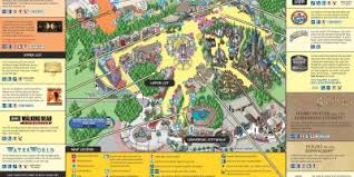 Magia de películas, grandes atracciones: Universal Studios De Los Angeles Mapa Mapa De Universal Studios De Los Angeles California Usa