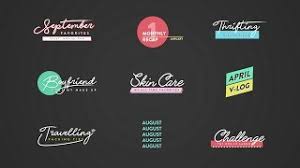 5 free titles & lower thirds. Youtuber Pack Update Version 3 Fcpx Templates Youtube