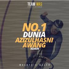 I've created a history to become the first ever world champion in cycling from malaysia and the first muslim to do it so. World No 1 Congratz Azizulhasni Awang Bike Science Malaysia Facebook