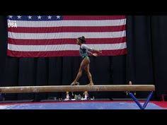 The Five Time Olympic Medalist Became The First Woman To Perfect The Triple Twist Double Flip Move In Her First Pass Simone Biles Gymnastics Gymnastics World