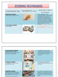 What food ingredients can give the. Storing Techniques