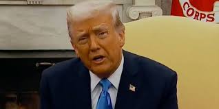 President Trump told reporters how and why he believes that Hamas are  "bullies"—and critics were quick to point out that he could've easily been  talking about himself.
