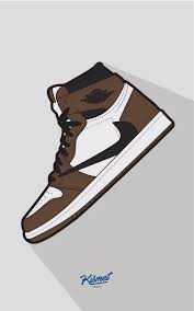 Cactus Jack Aj1 Iphone Wallpaper Wallpaper Iphonewallpaper Nike Jordan Sneakers Sneakers Wallpaper Sneakers Illustration Sneakers Drawing