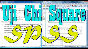 Tutorial Cara Uji Chi Square Dengan Program Spss Youtube