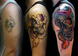 Coverup Color Tattoo Snake Skull Cover Up Tattoo Cover Up Tattoos Wrist Tattoo Cover Up