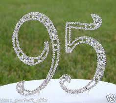 A forum community for those gone berserk over wine. 5 Crystal Rhinestone Number 95 Silver Cake Topper Top 95th Birthday Party Ebay