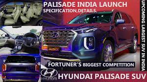 It is loaded with technological features and luxury. Hyundai Palisade In India Price Launch Specifications Upcoming Lar Hyundai Large Suv Palisades