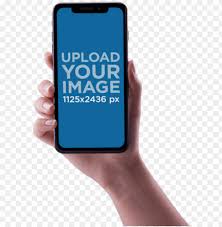 What's more, other formats of iphone x template, iphone x template free, iphone x template png vectors or background images are also available. Woman Hand Holding An Iphone X Mockup Against A Transparent Hand Holding Iphone X Png Image With Transparent Background Toppng