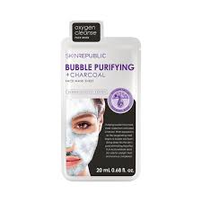 Then apply a thin layer all over your face. Purifying Bubble Charcoal Face Mask Sheet Skin Republic Skin Republic Australia