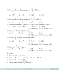 Maybe you would like to learn more about one of these? Ringkasan Materi Dan Latihan Soal Matematika Kelas Ix Smp Mts Book By Mirna Indrianti Gramedia Digital