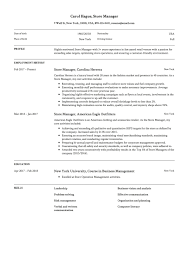 Writing a great maintenance supervisor resume is an important step in your job search journey. Store Manager Resume Guide 12 Resume Samples Pdf 2020