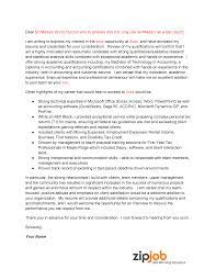 It helps the hiring manager to learn more about. Entry Level Accounting Cover Letter Example Zipjob Zipjob