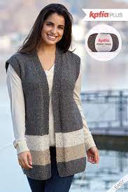 Find the perfect vest in the pattern collection at webs ranging from the simple to the richly textured or cabled—start your next project today! Vest Woman Autumn Winter Models Patterns Katia Com
