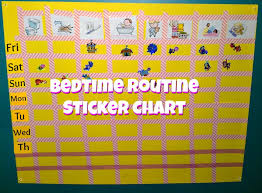 Finally Mom Sticker Chart For Bedtime