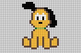Pluto Pixel Art Pixel Drawing Pixel Art Easy Pixel Art