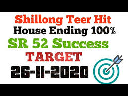 Shillong Teer 26 11 2020 Shillong Teer Target Shillong Teer Today House Ending 100 Youtube