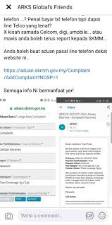 Coba versi terbaru dari whatsapp messenger 2021 untuk android. Aduan Skmm Maxis