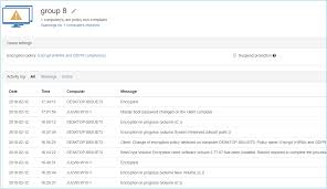 You can use groups to assign a policy to multiple computers at once. Groups Of Computers