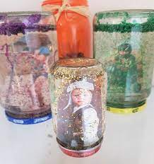 Selfie Snowglobe Project Snow Globes Snow Globe Crafts Globe Crafts