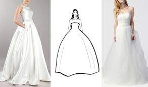 Egal ob 20er jahre stil, swinging kleider folgender ratgeber zeigt dir alles, was du über vintage hochzeitskleider wissen solltest. Das 1x1 Der Brautkleid Schnittformen Welche Silhouette Passt Zu Mir Www Andcompliments Com