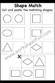 Free interactive exercises to practice online or download as pdf to print. Cut And Paste Shapes One Worksheet Free Printable Worksheets Worksheetfun