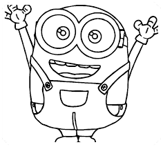 Los Mas Lindos Dibujos De Minions Para Colorear Y Pintar A Todo Color Imagenes Prontas Para Descargar E Imprimir Minions Dibujos Minions Paginas Para Colorear