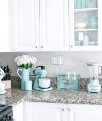 Mint Green Kitchen Decor From Amazon Diy Darlin Turquoise Kitchen Decor Blue Kitchen Decor Tiffany Blue Kitchen