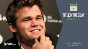 Magnus Carlsen Wins Titled Tuesday By Full Point