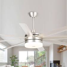Orient electric spectra under light ceiling fan with remote. 70 In Integrated Led Indoor Satin Nickel Ceiling Fan With Light Kit And Remote Control Overstock 33305445