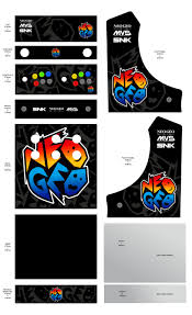 Artwork For Neo Geo Inspired Cab Mini Arcade Mini Arcade Machine Retro Arcade Machine