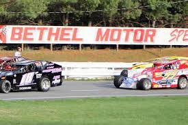 The track is sanctioned by nascar as part of its advance auto parts weekly series. Short Track Super Series Goes Pavement Racing Sunday September 30 At Bethel Motor Speedway Fall Of 69 Dirt Track Digest