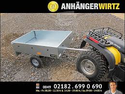Diese anhänger für die landwirtschaft mit hallo wollte mal fragen ob wenn ich ein atv mit lof zulassung habe mein anhänger auch zum tüv. Pkw Anhanger Arbeit Macht Spass Mit Unseren Atv Anhangern Neu Kaufen Bei Truck1 Liechtenstein Id 5292585