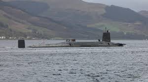 Three of UK's four nuclear submarines out at sea - Sky News