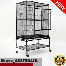 Bird Aviary For Sale Nsw Large Bird Cage Parrot Aviary Pet Stand Alone Budgie Perch Castor Wheels 148cm In 2020 With Images Pet Bird Cage Large Bird Cages Bird Cage Stand