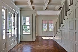 Gray wood flooring at its best brings out the grain in the flooring in an interesting and textured way, so that the floor becomes very much part of the statement you are making. 20 Entryway Flooring Designs Ideas Design Trends Premium Psd Vector Downloads