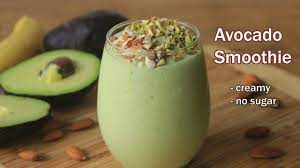 If bananas just aren't your cup of fruit, then swap them out for another 1/2 cup of mango, or 1/2 cup of peaches. Avocado Smoothie Avocado Banana Smoothie Recipe Easy Smoothie Recipe Youtube